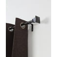 thumbnail image 2 of HOMETRENDS TERRACE 3/4"  DRAPERY ROD SET 42-120" BRONZE, 2 of 2