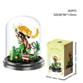 thumbnail image 5 of GZBrick Scorpion Bouquet Botanical Building Sets Not Compatible with Lego Flowers for Adults Girl 282PCS, 5 of 6