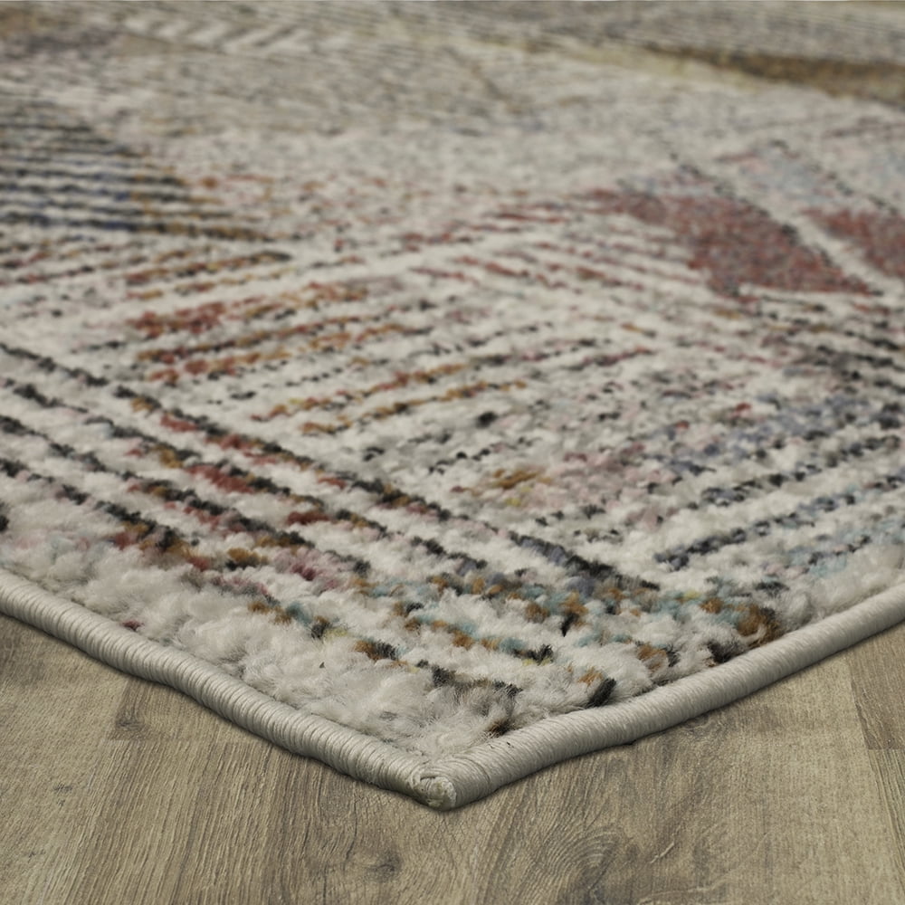 Mohawk Home Turnberry Indoor Geometric Area Rug, Multi, 6' x 9'