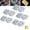5pc, variant on Reusable on the Go Snack Containers, Double Compartment Condiment Container with Lids, Nut Snack Pack Containers, for To-Go Sauce, Sampling, Travel Snack(5pc)