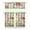 2023.06.20-2065-浴帘72x72in-180x180cm工厂生产版, variant on Cozy Mushroom Forest Curtains for Kitchen 3pcs Set, 27.5x24 inch Polyester Tier Panels and Valance, Fall Botanical Window Drapes for Rustic Holiday Home Decor