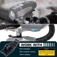 thumbnail image 4 of Paquete de 2 adaptadores de soporte para luces de bicicleta para NiteRider Lumina Dreyoo, 4 of 7