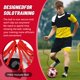 thumbnail image 5 of Entrenador de Tiros de Fútbol Rolitwils 2 Piezas con Redes de Retorno, 5 of 7