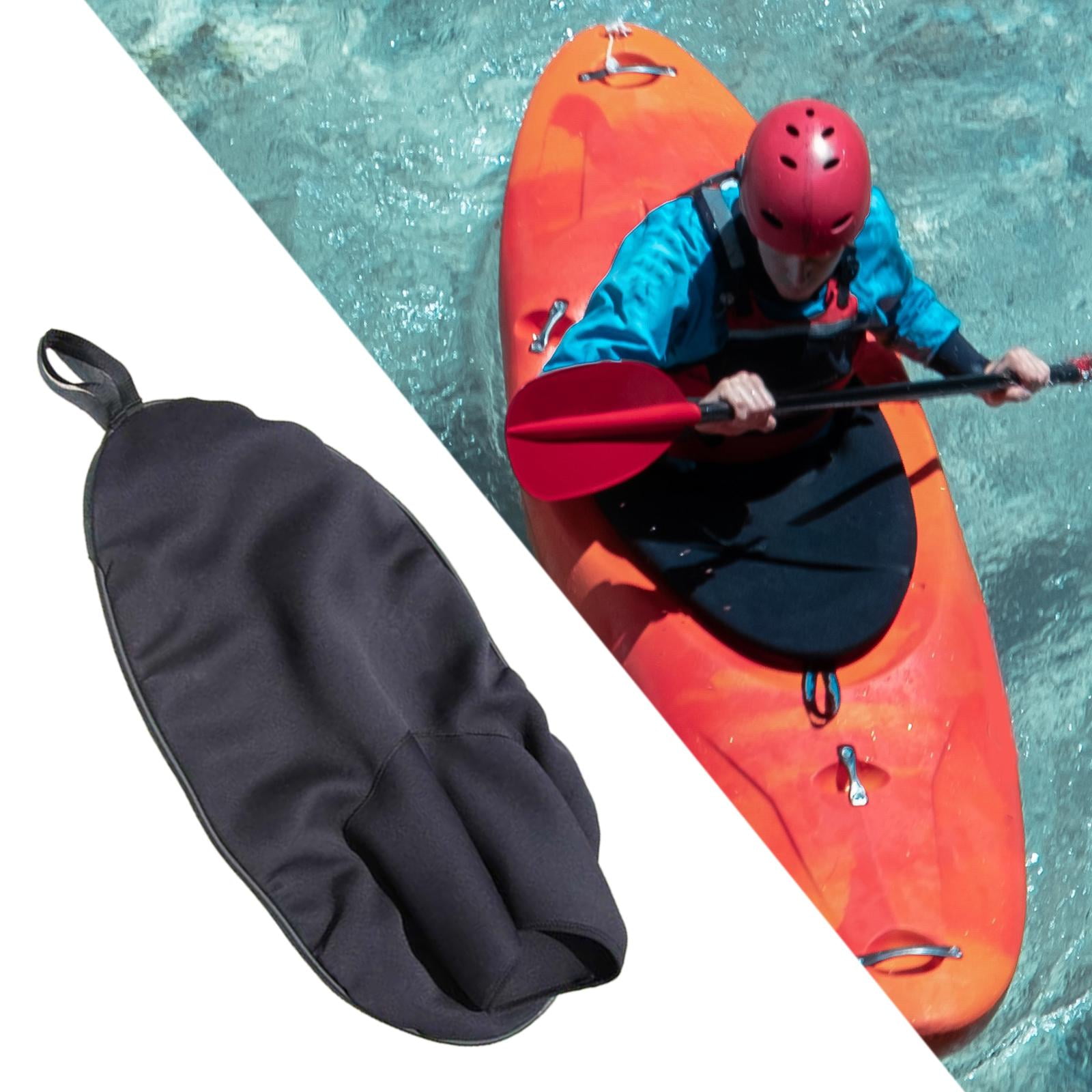 Kayak Spray Skirt Cockpit Protector Length 100cm Neoprene Deck Sprayskirt Cover for Marine Kayaking, Surfing, Drifting