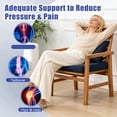thumbnail image 5 of FKS LIFE Outdoor Deep Seat Cushion Set 24 x 24 x 4 Waterproof Fade Resistant for Chairs and Sofas (2 Set), 5 of 8