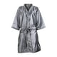 thumbnail image 1 of Albornoz ligero informal de lujo suave con bolsillo para clientes peluquero peluquería duradera Gris jinwen bata de salón, 1 of 8