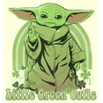 thumbnail image 2 of Men's Star Wars: The Mandalorian Grogu St. Patrick's Day Little Green Cutie Graphic Tee Beige 2X Large, 2 of 4