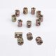 thumbnail image 2 of Barrel Bolts Cross Dowel Slotted Furniture Nut, Barrel Nuts Accessories For Assembling Beds Cribs, Chairs, Furniture Fastener, Zinc Alloym6-100pcs, 2 of 5