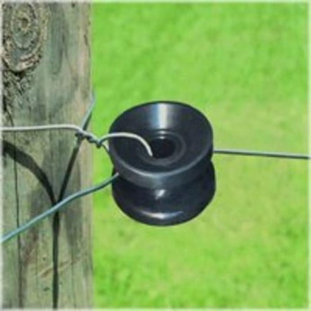 Zareba Fi-Shock ICDB-FS Corner and End Insulator, 14 ga Fence Wire, Black