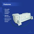 thumbnail image 5 of EvertechPRO AEQ73110203 Ice Maker Kit for LG Refrigerator, Durable and High-Quality Ice Maker Assembly fits LG Ice Maker Replacement Parts AEQ73110209 2657857 PS7788172, 5 of 6