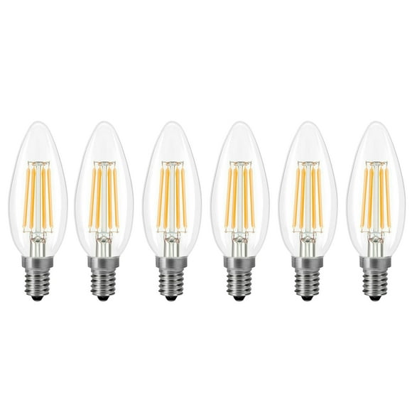 4W LED Light Bulb E14 LED Bulbs Warm White 2700K Vintage Style LED Lamp 40W