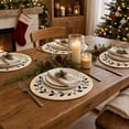 thumbnail image 6 of CHJK 8 Pcs Gradient Woven Round Placemat, 15 x 15 Inch Handmade Braided Heat Resistant Table Mat, Kitchen Dining Decor for Tabletop Protection, 6 of 8