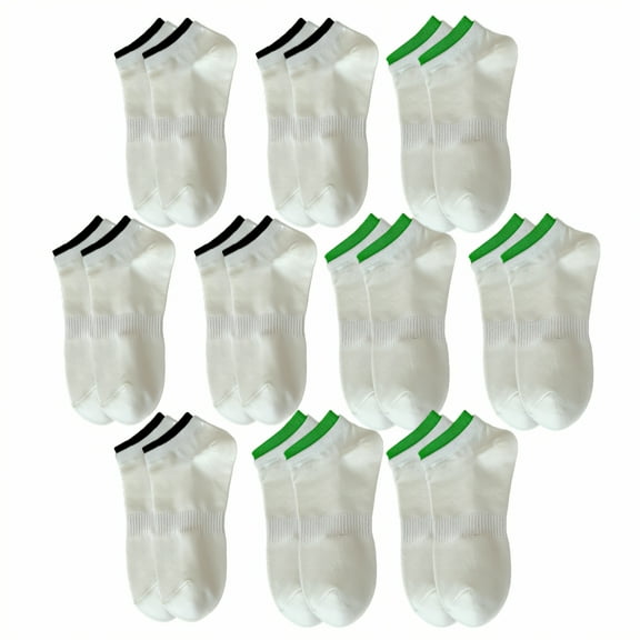 TELOLY 12Pairs Ankle Socks for Women,Cotton Womens No Show Socks Size 7-9,Workout Socks Women