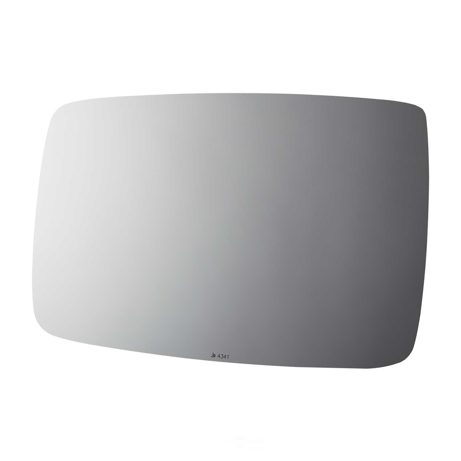 Burco Side View Mirror Replacement Glass - Clear Glass - 4341