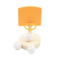 thumbnail image 3 of kusrkot Bird Toys Basketball Training Parrot Intelligence Toy Educational Budgie Orange, 3 of 9