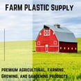 thumbnail image 7 of Farm Plastic Supply - Black Silt Fence Fabric Rolls, 3' x 100' with Stakes Included, 7 of 7