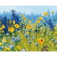 thumbnail image 1 of Pintura al óleo por números FLhrweasw Acrílico Hecho a mano Mar de flores Arte decoración, 1 of 9