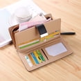 thumbnail image 3 of Pink Bifold Wallets Woman Cash Wallet With Multiple Storage Functions Ideal For Travel Gift Giving, 3 of 6