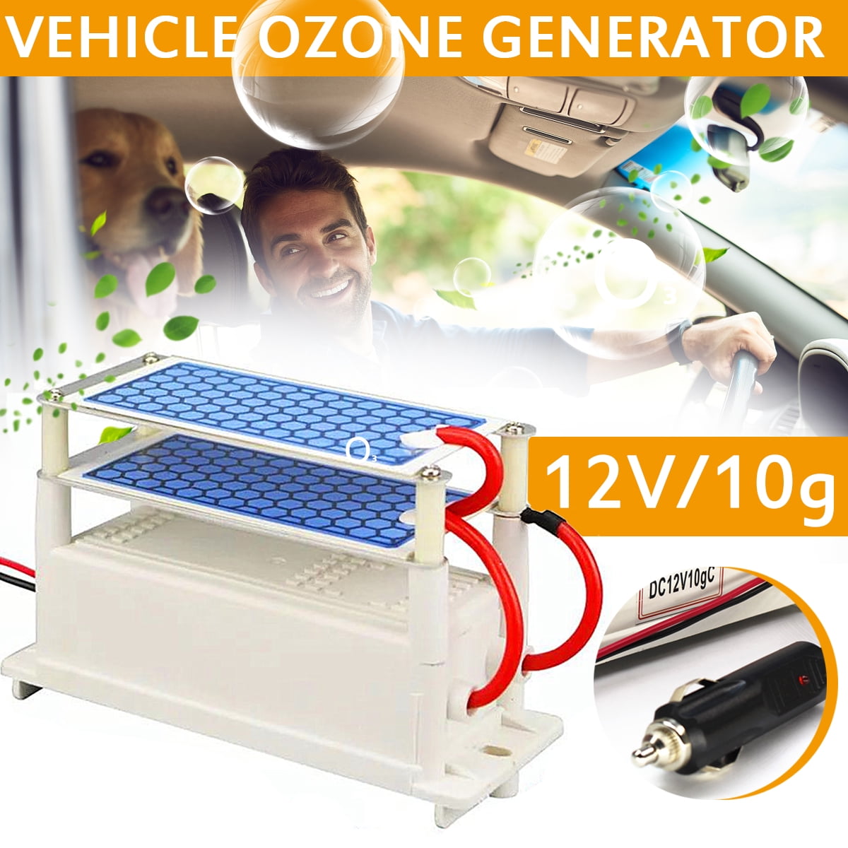 Ozone Generator DC12V 10g Car Purifier Ozonizador Ozonator Air Cleaner Ozon Generator Ozonizer Odor Removal | Canada