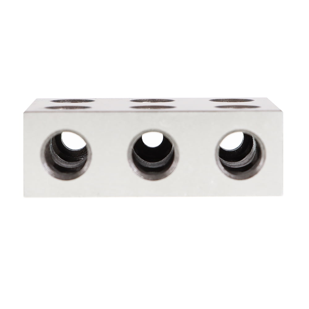 Taytools 469744 1-2-3 Bloques Sin Agujeros A Juego (2 Cada Uno), Acero