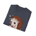 thumbnail image 5 of Hedgehog Lookin' Sharp Spiny Hedgehog Pet Spiked Animal Art Unisex T-Shirt, 5 of 5