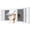 White-Fit 36''-40'' Windows, variant on Cat Window Door White Fit 24''-28'' Windows