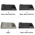 thumbnail image 3 of Mistaha Universal Car Armrest Box Cover with Lid Storage Holder, Heightened Pad, Expandable, Rechargeable, Non-destructive Installation (Curved Style - Beige), 3 of 7