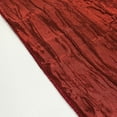 thumbnail image 4 of Your Chair Covers - Burgundy 90 x 156 inch Rectangular Crinkle Taffeta Tablecloth for Restaurants, Weddings, Dinner or Birthday Parties, 4 of 5