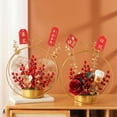 thumbnail image 3 of Adorno de de estilo chino, centro de mesa decorativo de otoño, , Año Nuevo para fiesta, decoración de vacaciones de interior de Estilo A perfecl Cesta China, 3 of 8