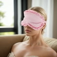 thumbnail image 6 of 1 Pc Sleep Mask Soft Eye Shade Cover for Light for Travel for Rest Pink, 6 of 6