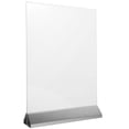 thumbnail image 4 of MasteelfCA Acrylic Sign Holder Display Stand Paper Holder Table Sign Holder for Office Home Store Restaurant, 4 of 8
