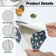 thumbnail image 6 of ZUXONGSY Flower Tissue Box Covers Modern PU Leather Tissue Holder Rectangle Tissue Pouch with Buckle Decorative Tissue Organizer Lightweight Tissue Box Holder Stylish Home Decor, 6 of 7