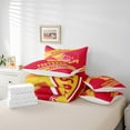 thumbnail image 4 of Erosebridal American Football Bedding Queen Size,Ball Game Bedding Sets Queen Size,Sport Decor,Reversible,Super Cozy,7pcs, 4 of 5