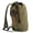 Army Green, variant on Vintage Canvas Backpack,Large Capacity Drawstring Rucksack with Genuine Leather Trim, Retro Bucket Bag for School, Sports,Travel, Gym & Basketball