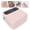 Pink, variant on YAHHU 72W Nail Lamp Gel Nail Polish Dryer Quick Drying Nail Art Machine, Rechargeable, LED Display, Pink (10 inches / 25.4 cm)