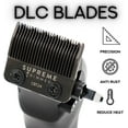 thumbnail image 4 of Supreme Trimmer Darkstar 72 Clipper with Magnetic Vector Motor | 180 Min Run Time, 9000 RPM Barber Hair Clipper | Low Noise, Professional Clipper DLC Blades | STC72, 4 of 10