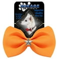 thumbnail image 2 of Mirage Pet Silver Star Widget Pet Bowtie Orange, 2 of 2