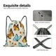 thumbnail image 4 of Fotbe Butterflies Bolsa Mochila con Cordón Estampada, Bolsa de Gimnasio Deportiva, Bolsa Cinch, Bolsa con Cordón para Hombres y Mujeres-Medium, 4 of 6