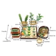 thumbnail image 3 of Set de maquetas de decoración Mini Garden Vegetable Garden 1:12 DIY, 3 of 5