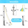 thumbnail image 4 of Flirt Pole for Dogs, Retractable Teasing Stick with Lure, Interactive Dog Toys for Outdoor Training Play Exercise, 40 Inch Flirt Stick for Dog Agility Training Equipment, 4 of 8