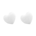 thumbnail image 2 of Thinsony 10pack/lot Durable Heart Shaped Furniture Handles Home Decor With Elegance white 2Set, 2 of 6