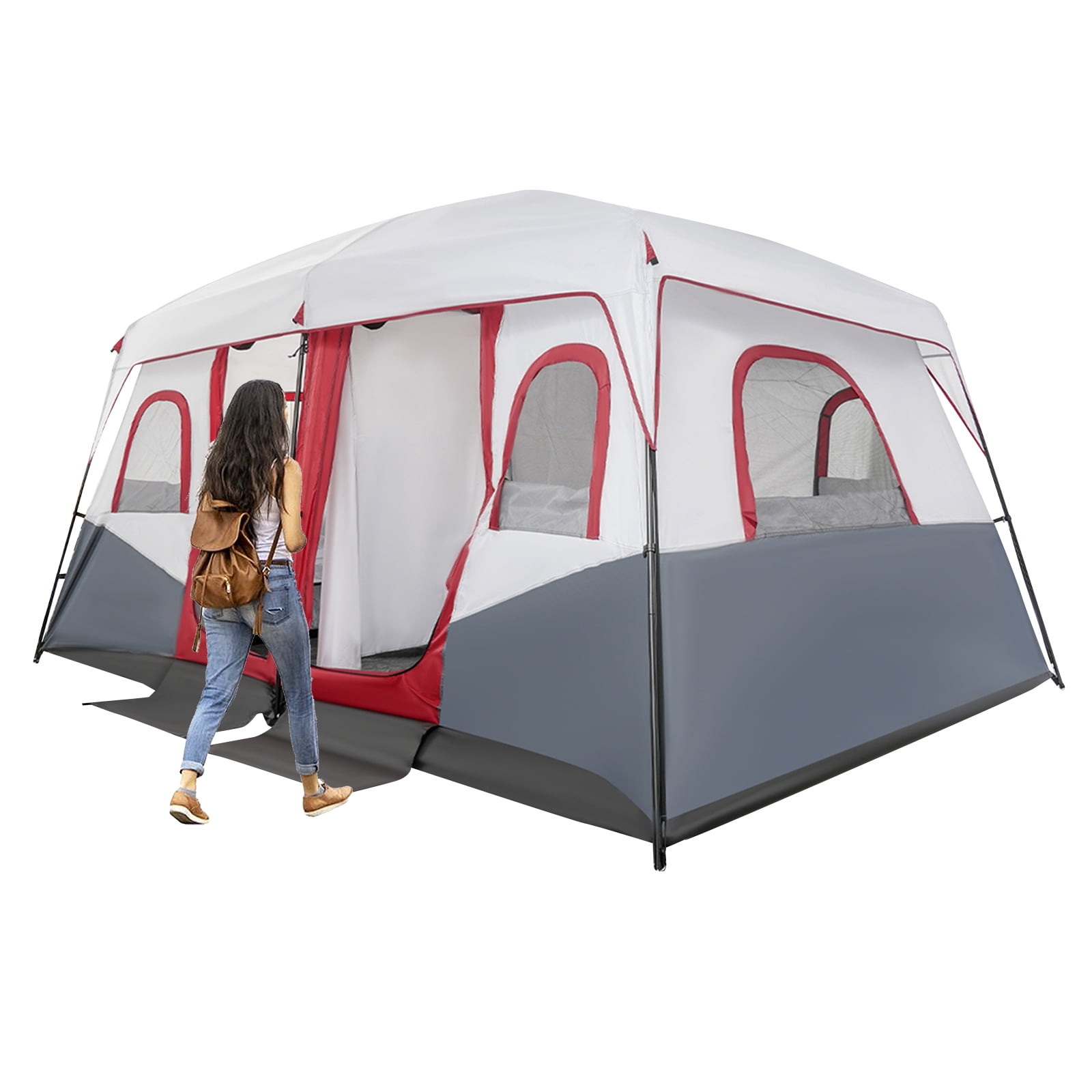 Tents for Camping, Family Tent for Outdoor Camping and Backyard, Outdoor Camping Tent for Parks, Backyards, Out Camping, Picnics, and More
