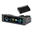 thumbnail image 4 of PC Temperature Display, Intelligent Detection 4 Pin Interface 5 Sets Fan Temperature Control Computer Temp Monitor  For PC, 4 of 8