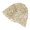 Beige, variant on 2000s Stackable Sequined Cap Breathable Slimming Face Shape Pullover Hat For Teens
