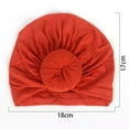 thumbnail image 7 of Ludlz Newborn Baby Hospital Hat Soft Cotton Toddler Kids Girl Head Wrap with Big Bow Cap, 7 of 7