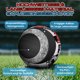 thumbnail image 5 of Ounissouiy Balón de fútbol de tamaño oficial diseñado para partidos de fútbol Cubierta de PVC suave para un entrenamiento con un manejo suave Deportes y aire libre blanco rojo, 5 of 6