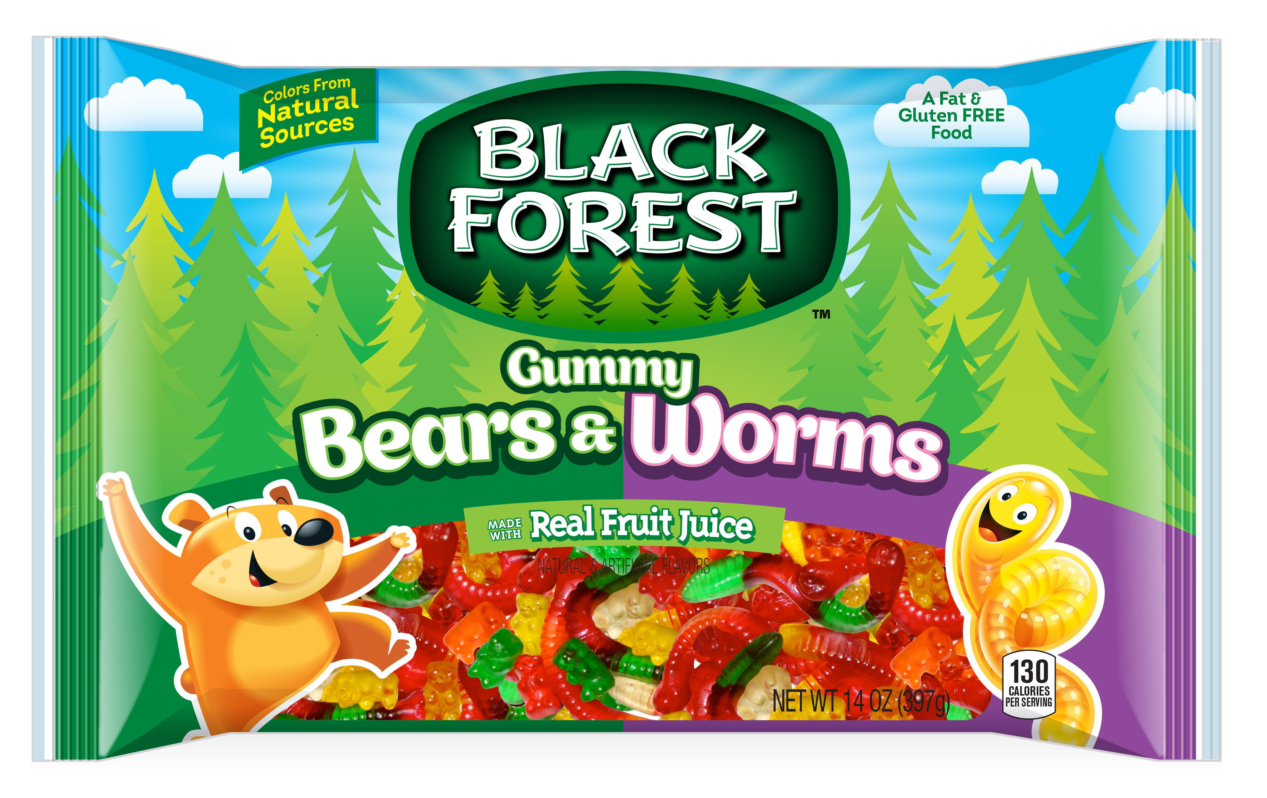Black Forest Gummy Bears and Worms, 14 Oz