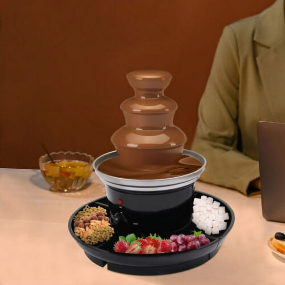 Chocolate Fountain Machine 3 Tier Stainless Steel Cheese Cascading Fondue Weddin