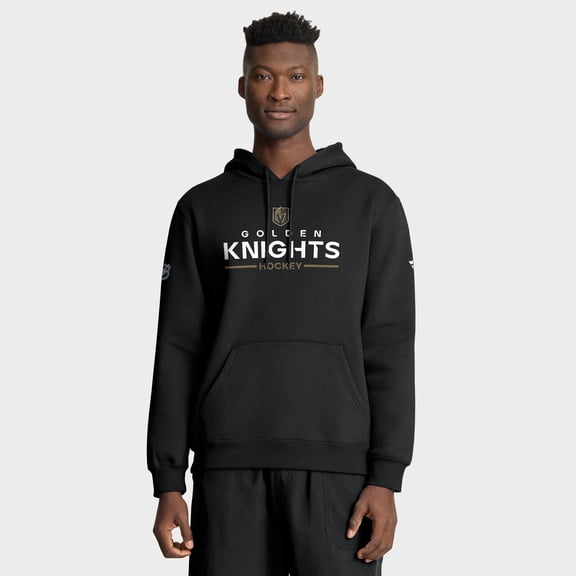 Men's Fanatics Black Vegas Golden Knights Authentic Pro Primary Hoodie