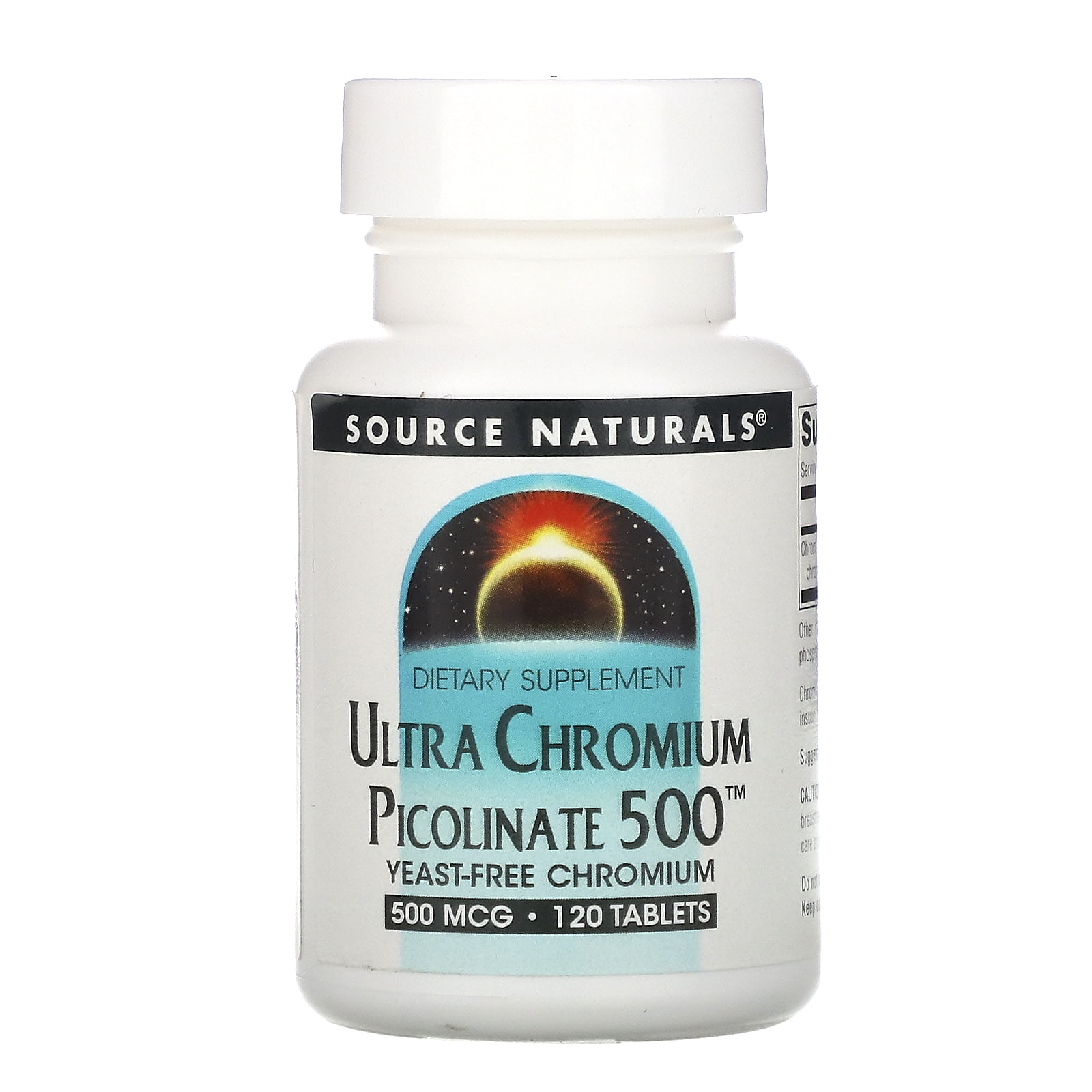 Source Naturals Source Naturals Ultra Chromium Picolinate 500, 120 ea